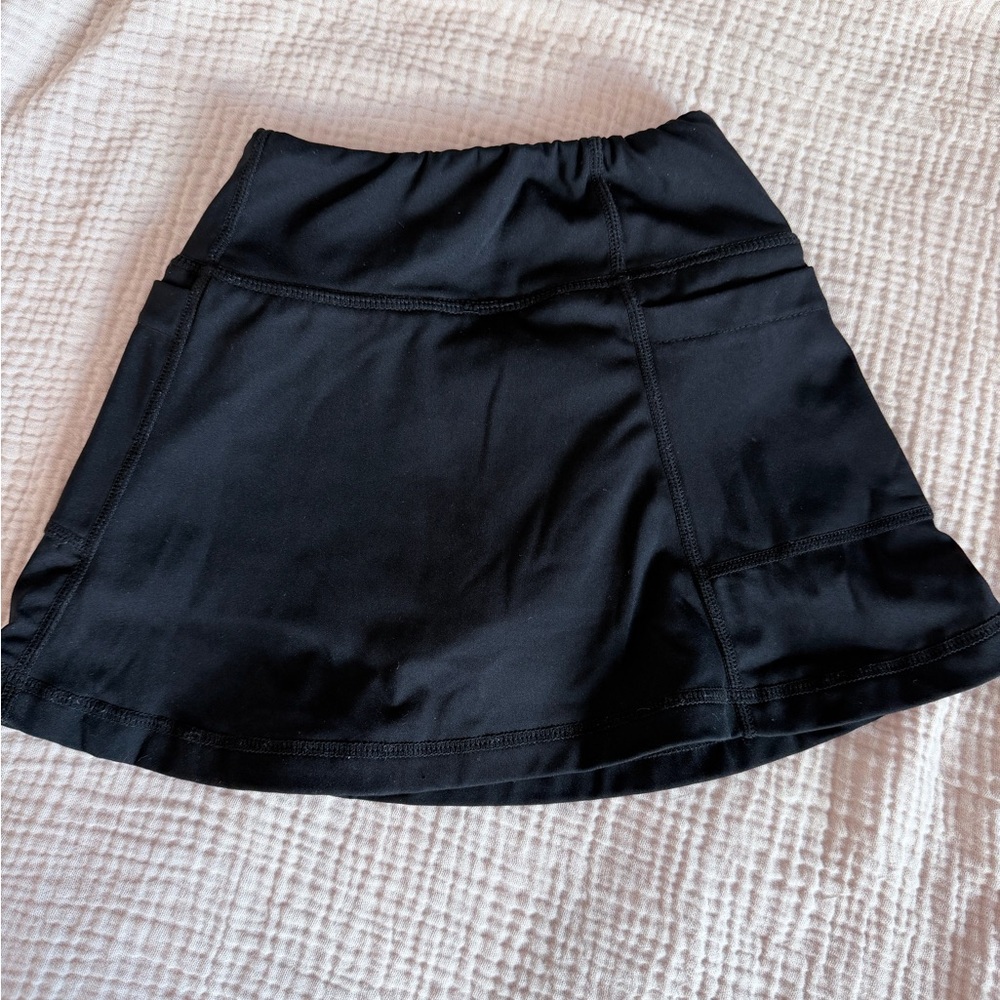 Amazon Girls Black Athletic Skort